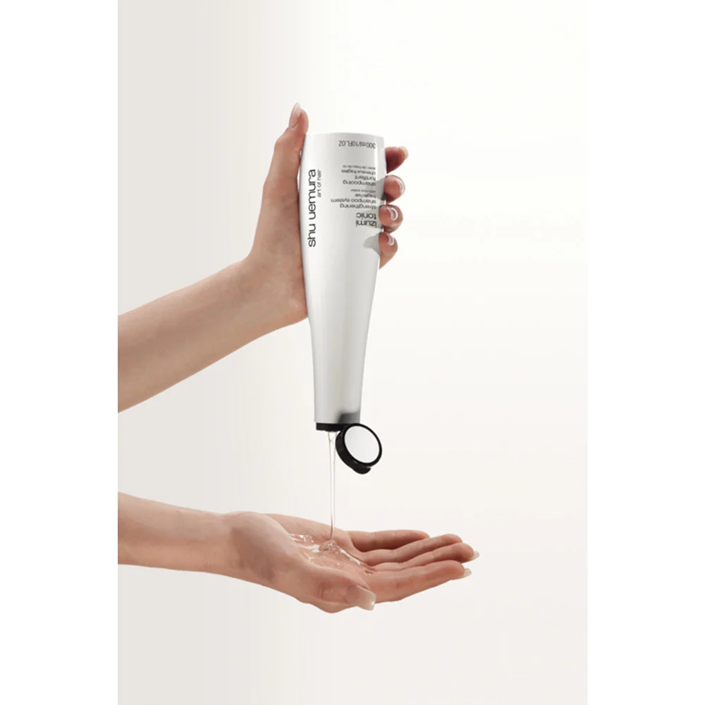 Shu Uemura Izumi Tonic Shampoo 300ml - shampoo rinforzante per capelli fragili - Image 3
