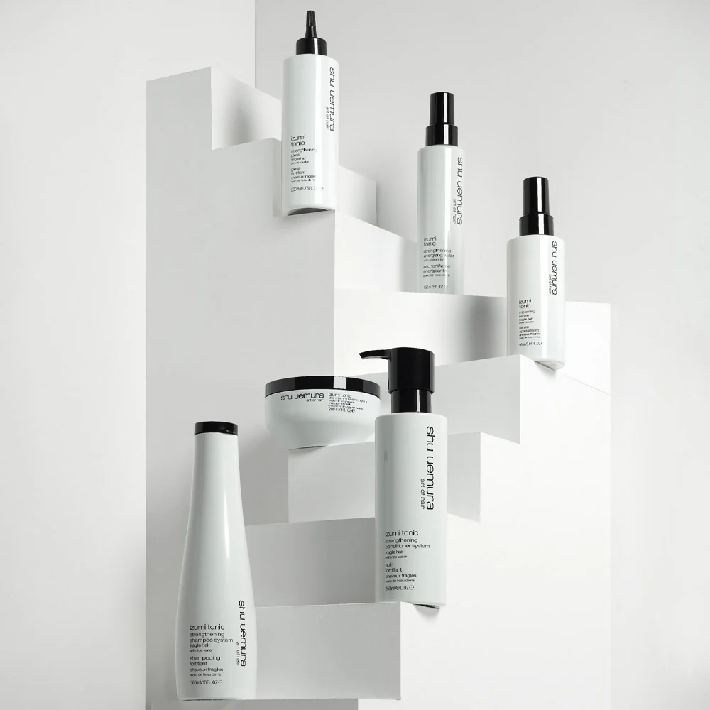 Shu Uemura Izumi Tonic Strenghthening Gloss Fragile Hair 200ml  - tonico rinforzante illuminante - Image 4