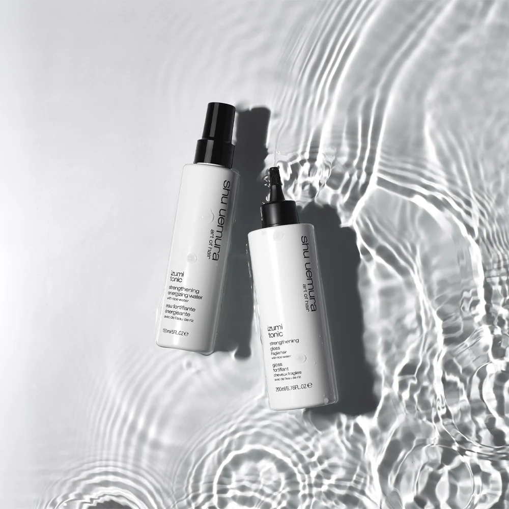 Shu Uemura Izumi Tonic Strenghthening Gloss Fragile Hair 200ml  - tonico rinforzante illuminante - Image 5