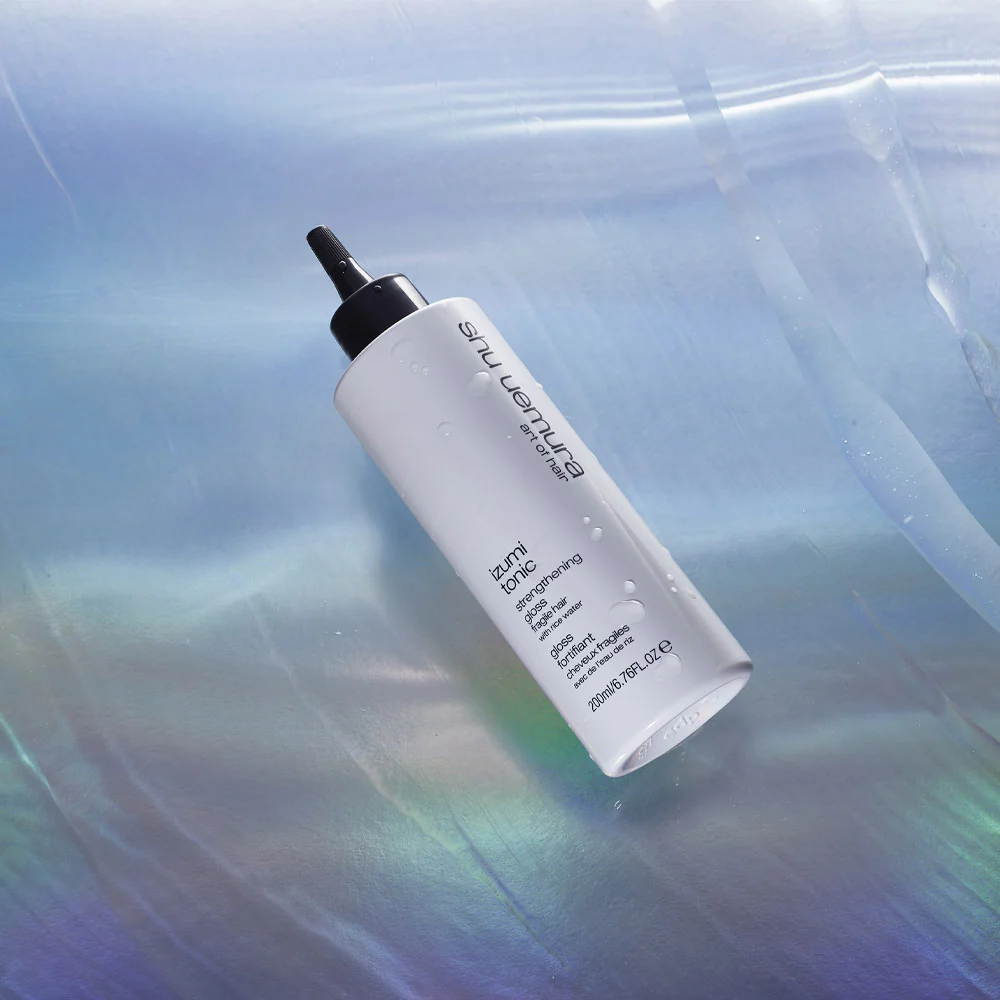 Shu Uemura Izumi Tonic Strenghthening Gloss Fragile Hair 200ml  - tonico rinforzante illuminante - Image 7