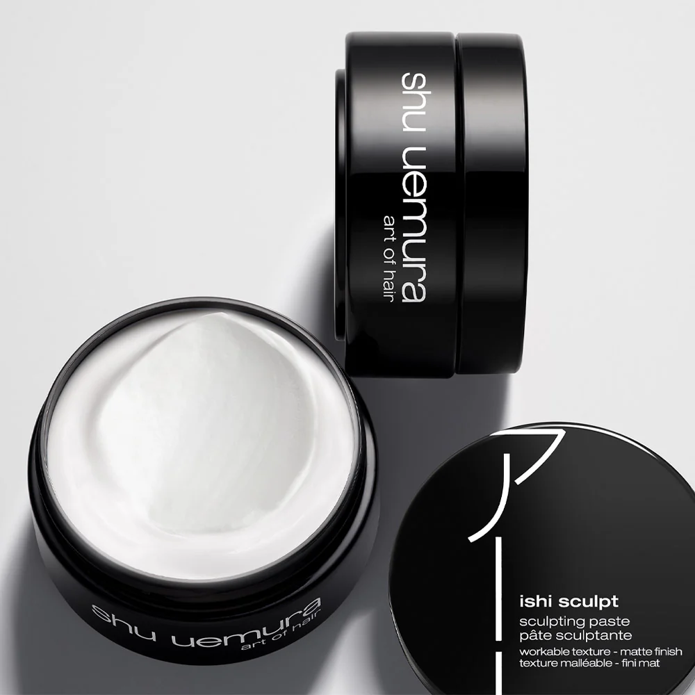Shu Uemura Styling Ishi Sculpt Sculpiting Paste 75 ml - cera modellante per capelli ricci/mossi - Image 3
