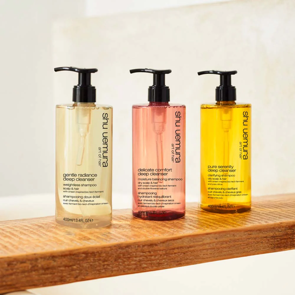 Shu Umeura Deep Cleansers Pure Serenity Shampoo 400ml - shampoo per cute e capelli grassi - Image 7