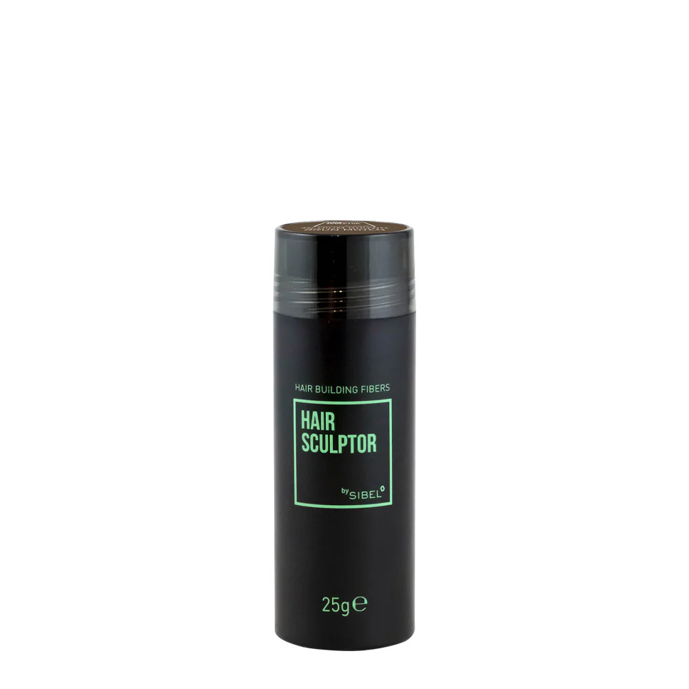 Sibel Hair Sculptor Hair Building Fibers Medium Brown 25gr - fibre infoltenti - Image 2