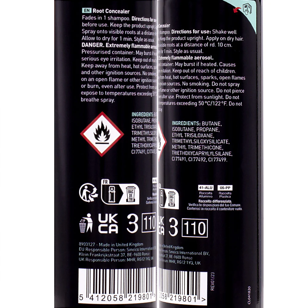 Sibel Hair Sculptor Hair Root Concealers Light Brown 75ml - correttore radice in spray - Image 2