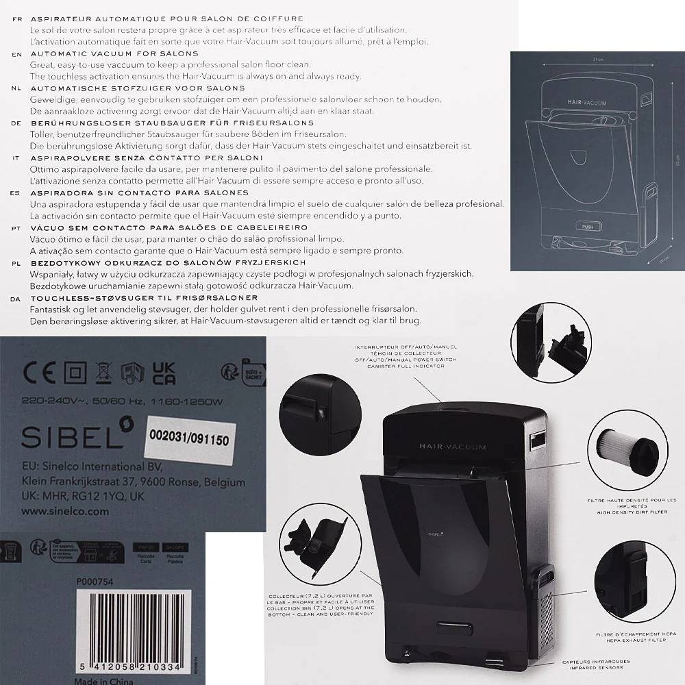 Sibel Hair Vacuum - aspiracapelli - Image 7