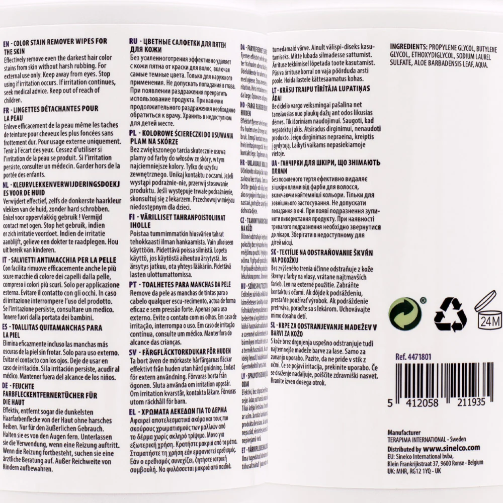 Sibel Salviette Rimuovi Macchia 100pcs  - salviette smacchianti - Image 3