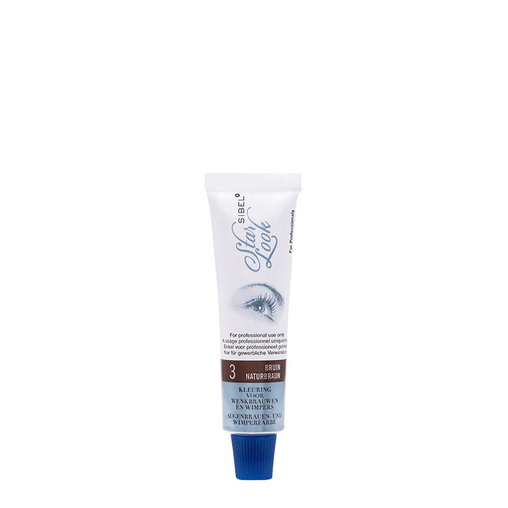 Sibel Star Look Colorant Pour Cils Et Sourcils N°3 Marrone Naturale 15ml - tinta ciglia e sopracciglia