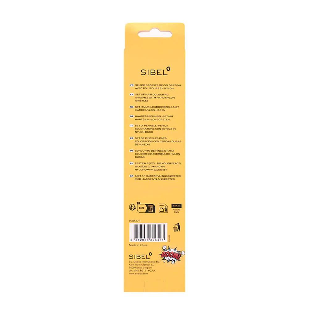 Sibel Tinting Brushes 2pcs - pennelli per colorazione - Image 5
