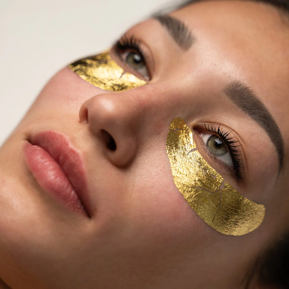 SkinSystem Aurum 24kt Gold Eye Mask/ Patch 4pz - trattamento contorno occhi con oro - Image 2