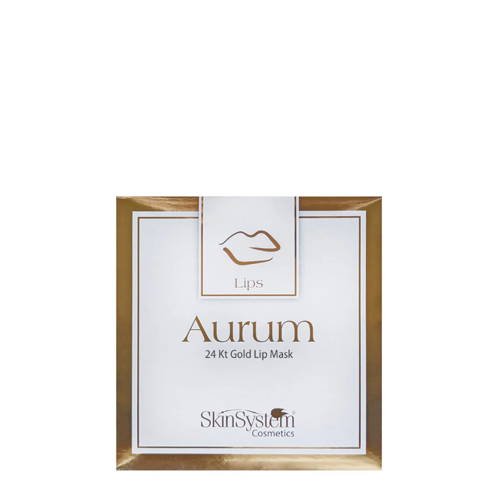 SkinSystem Aurumu 24Kt Gold Lip Mask - trattamento labbra con oro cosmetico