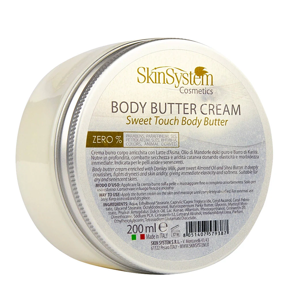 SkinSystem Body Butter Cream 200ml - crema burro corpo - Image 2
