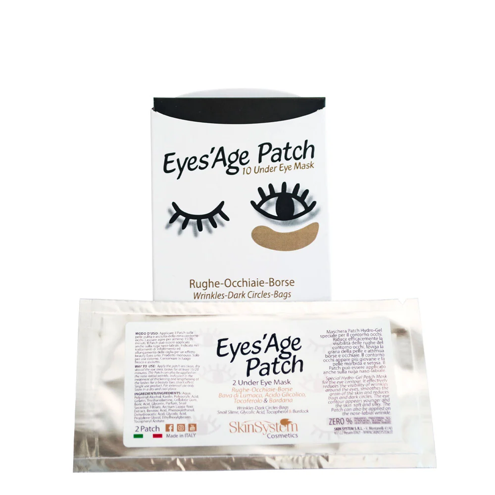 SkinSystem Eyes 'Age Patch Wrinkles Dark Cricles Bags 10 pz- patchs per rughe occhiaie e borse - Image 2