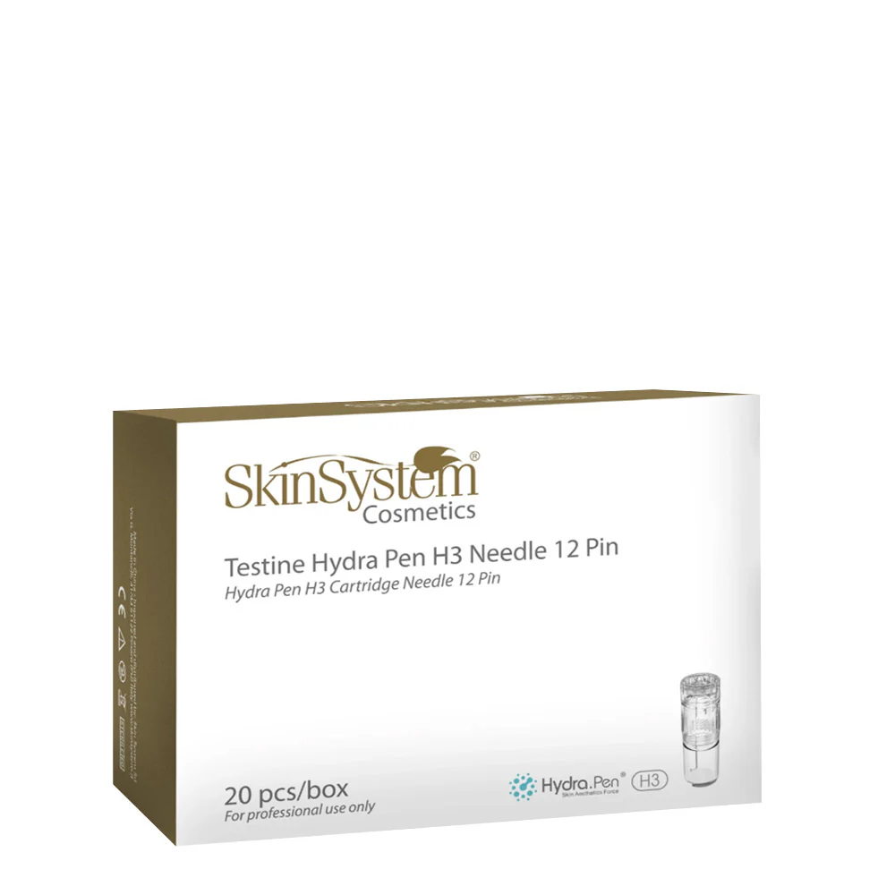 SkinSystem Hydra Pen H3 Cartridge Needle 12 Pin - testine per dispositivo hydrapen - Image 2
