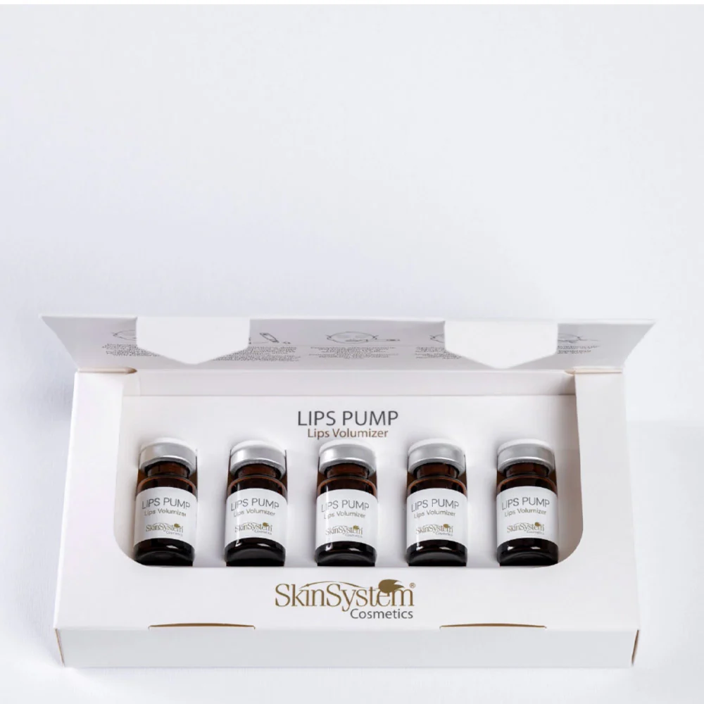SkinSystem Lips Pump - Lips Volumizer 5 fiale - trattamento rimpolpante e volumizzante labbra - Image 2