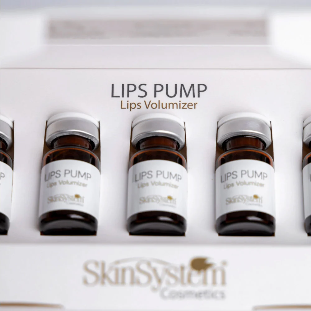 SkinSystem Lips Pump - Lips Volumizer 5 fiale - trattamento rimpolpante e volumizzante labbra - Image 3