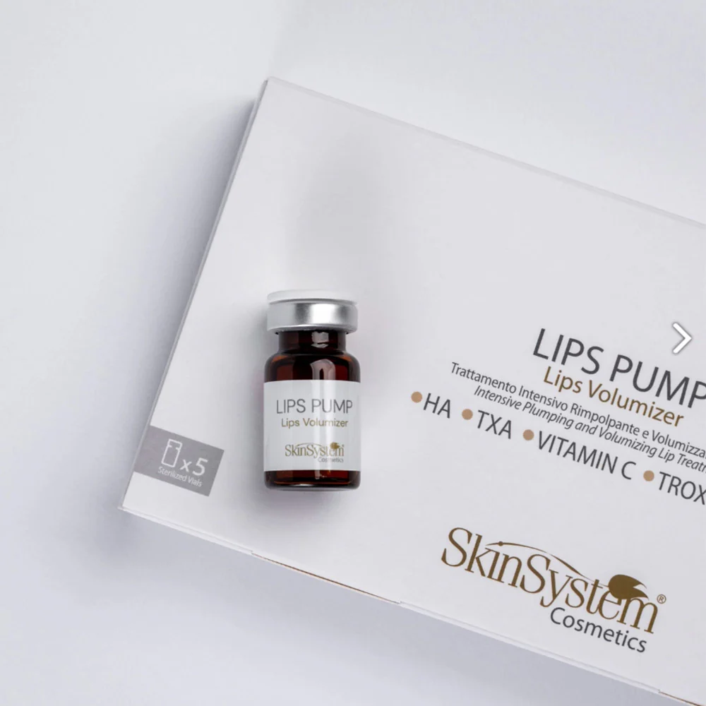 SkinSystem Lips Pump - Lips Volumizer 5 fiale - trattamento rimpolpante e volumizzante labbra - Image 4
