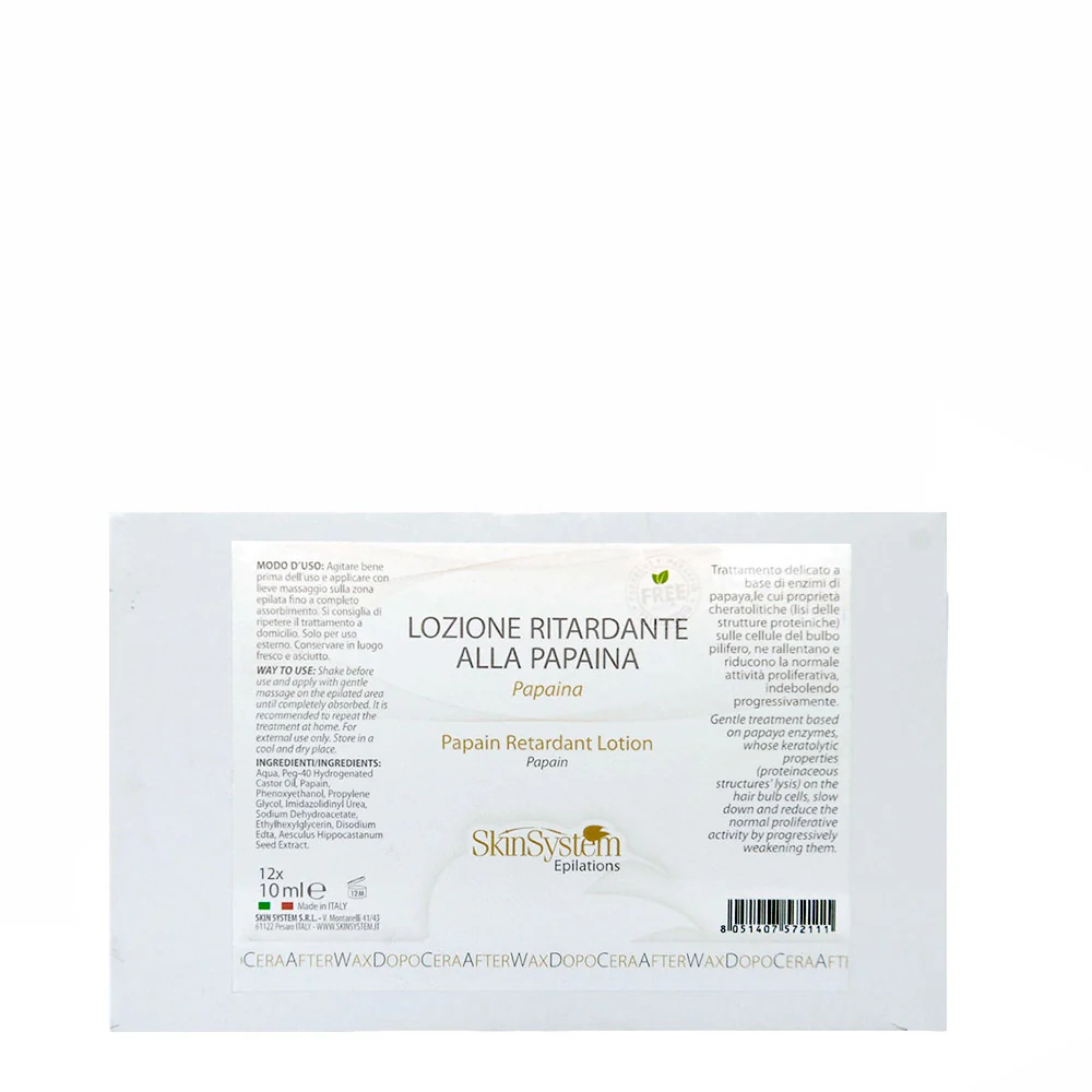 SkinSystem Papain Retardant Lotion 12x10ml - lozione ritardante alla papaina - Image 2