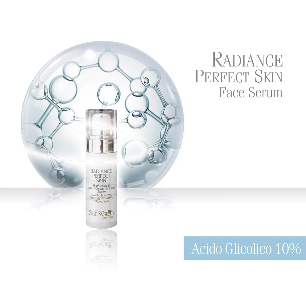 SkinSystem Radiance Perfect Skin Brightening & Anti-Hyperpigmentation Serum 30ml - siero antimacchia - Image 2