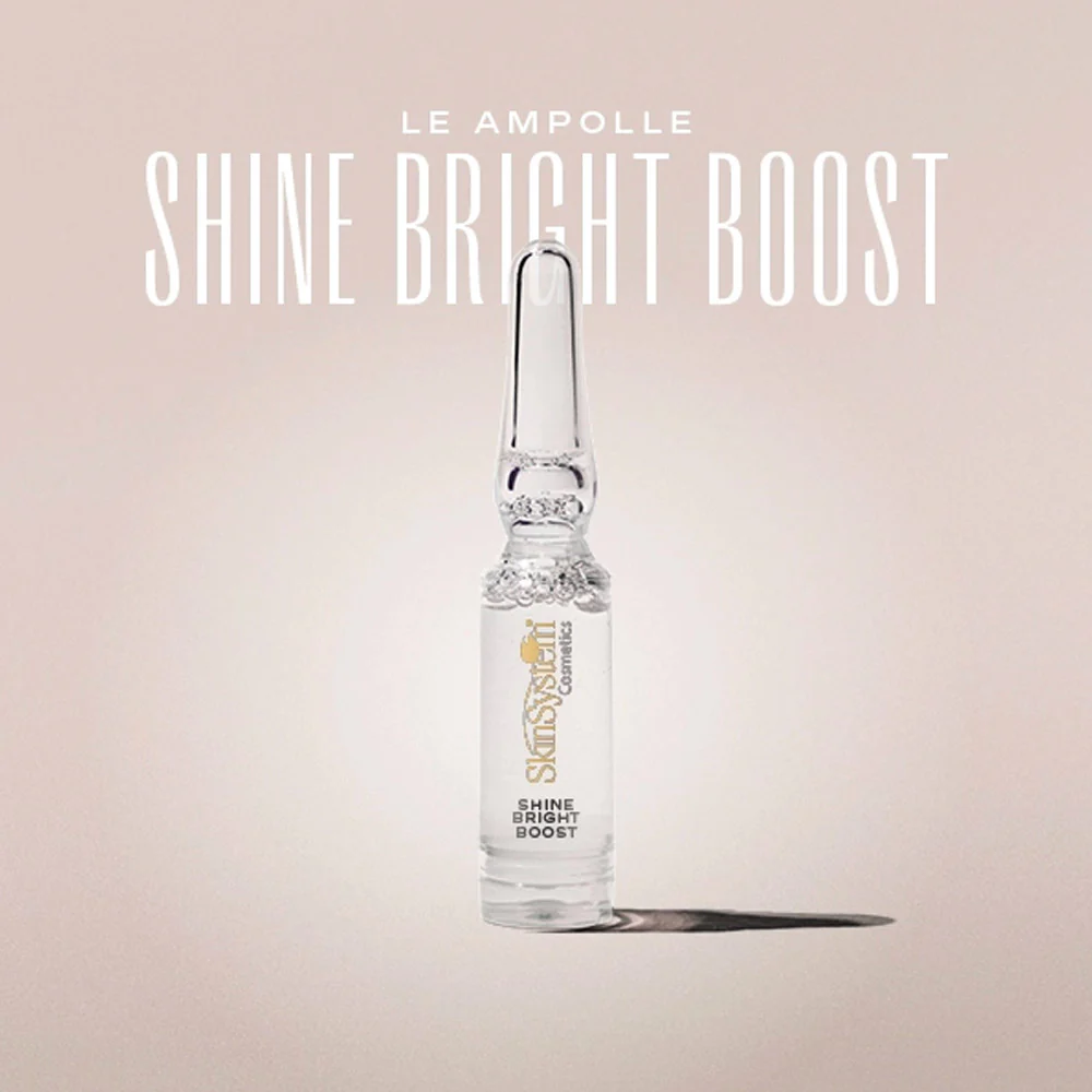 SkinSystem Shine Bright Boost 7x2ml - trattamento intensivo schiarente uniformante e illuminante - Image 2