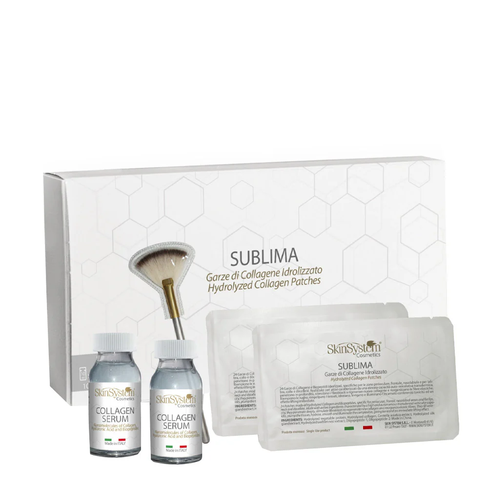 SkinSystem SublimA Hydrolized Collagen Patches - garze di collagene idrolizzato