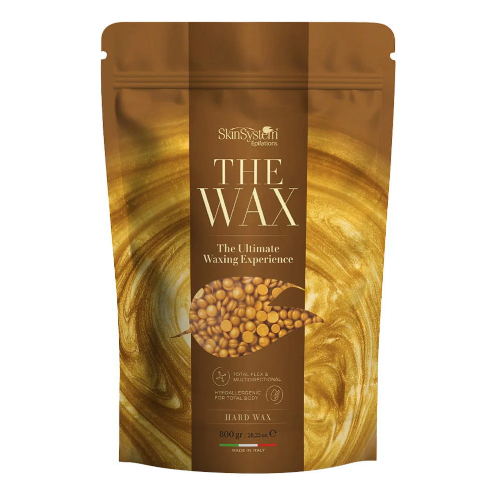 SkinSystem The Wax Gold The Ultimate Waxing Experience 800gr - cera epilatoria elastica