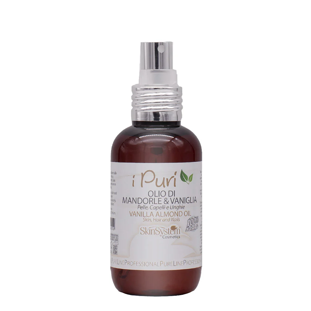 SkinSystem Vanilla Almond Oil 100ml - olio di mandorle e vaniglia