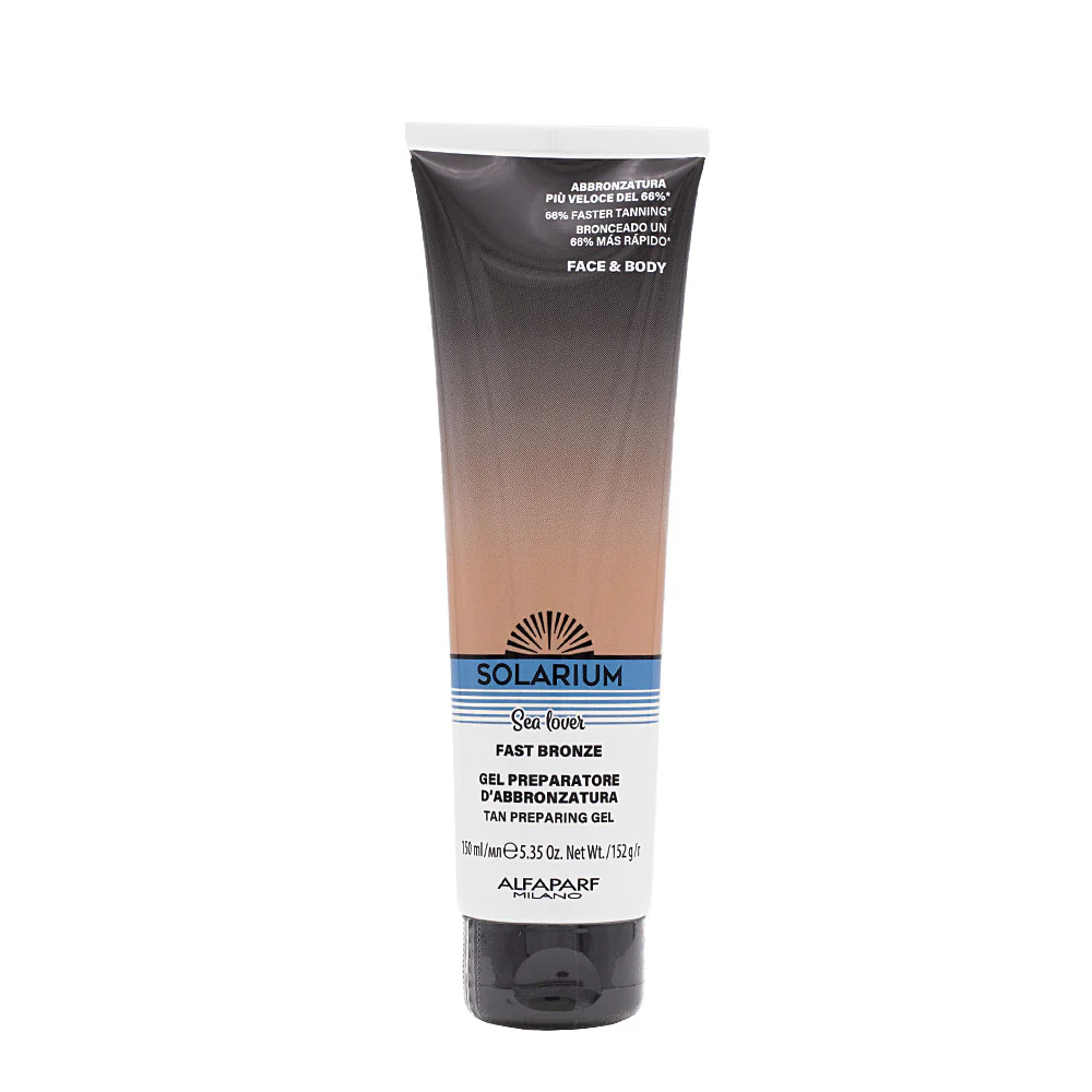 Solarium Sea Lover Fast Bronze 150ml - gel preparatore stimolatore d'abbronzatura viso e corpo