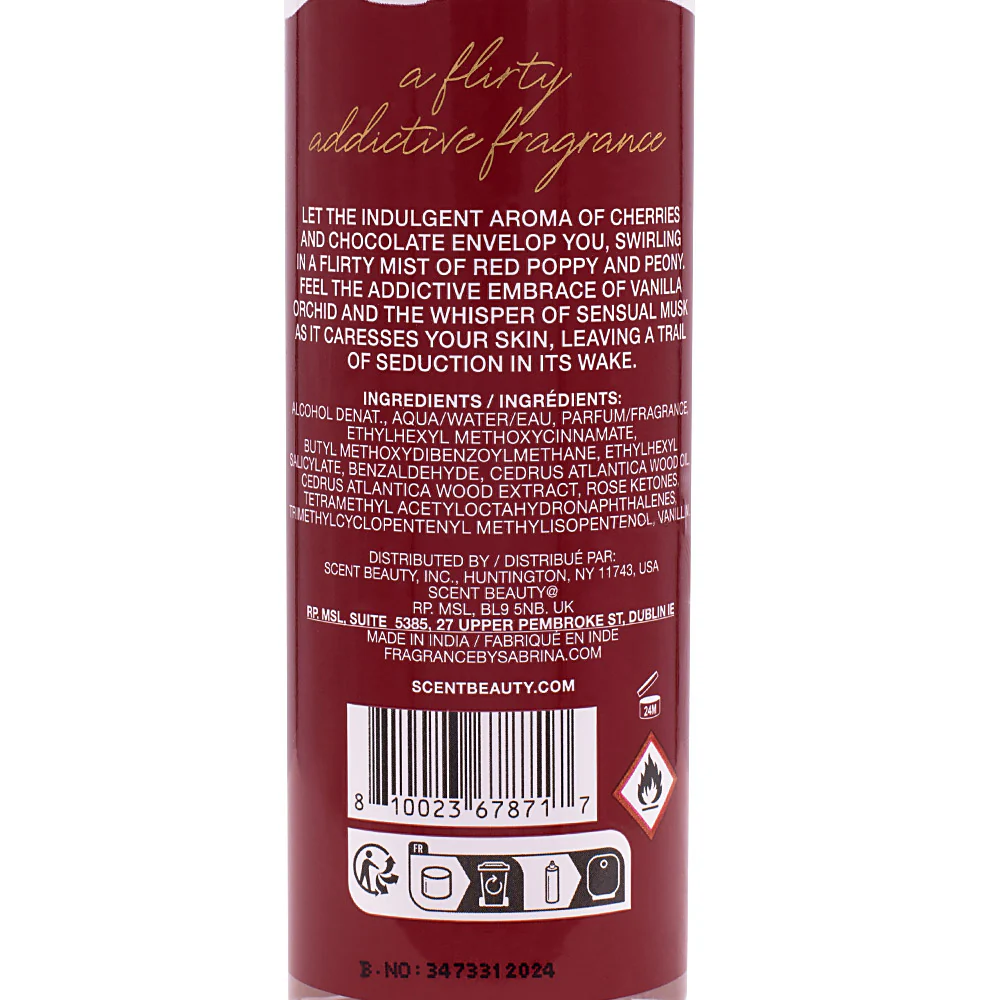 Sweet Tooth By Sabrina Carpenter Cherry Baby Body Mist 236ml  - spray corpo profumato - Image 2