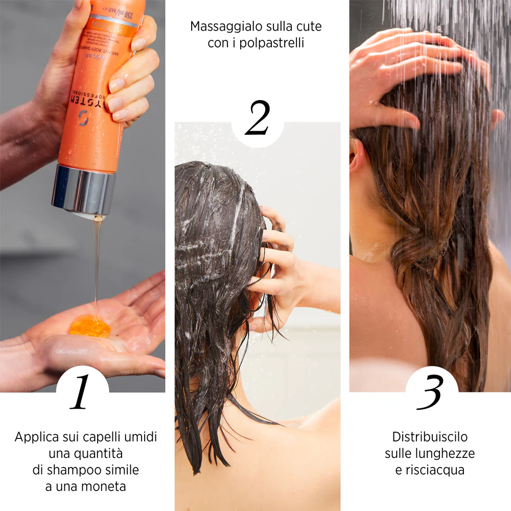 System Professional Solar Hair & Body Shampoo Sol1, 250ml - shampoo solare - Image 4