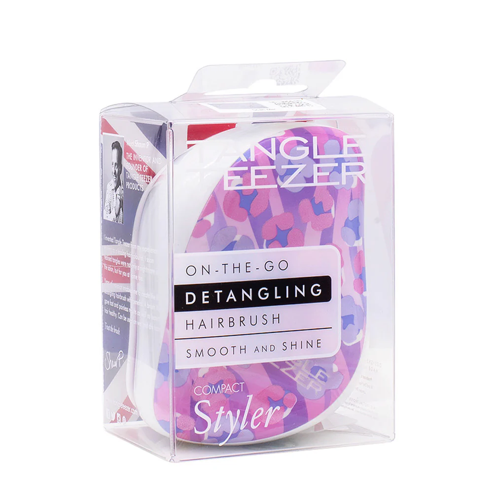 Tangle Teezer Compact Styler Digital Skin Pink Lilac - spazzola compatta - Image 4