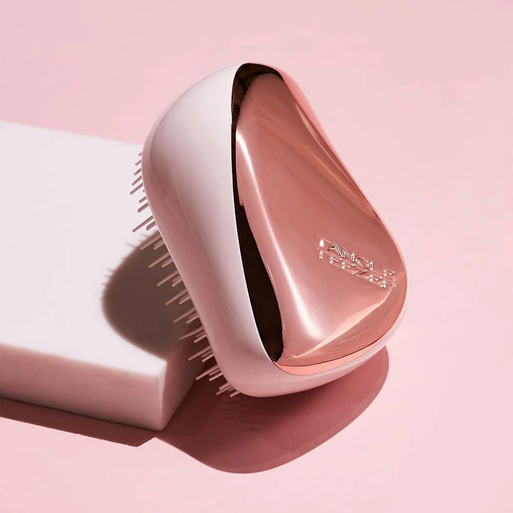 Tangle Teezer Compact Styler Rose Gold Luxe - spazzola compatta - Image 4