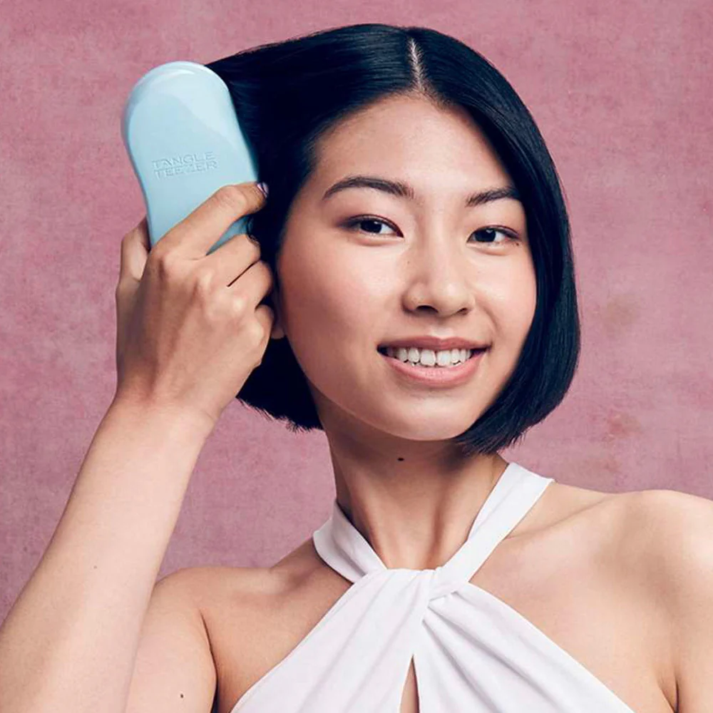 Tangle Teezer Detangling Fine & Fragile Lilac Mint - spazzola azzurra per capelli fini e fragili - Image 3