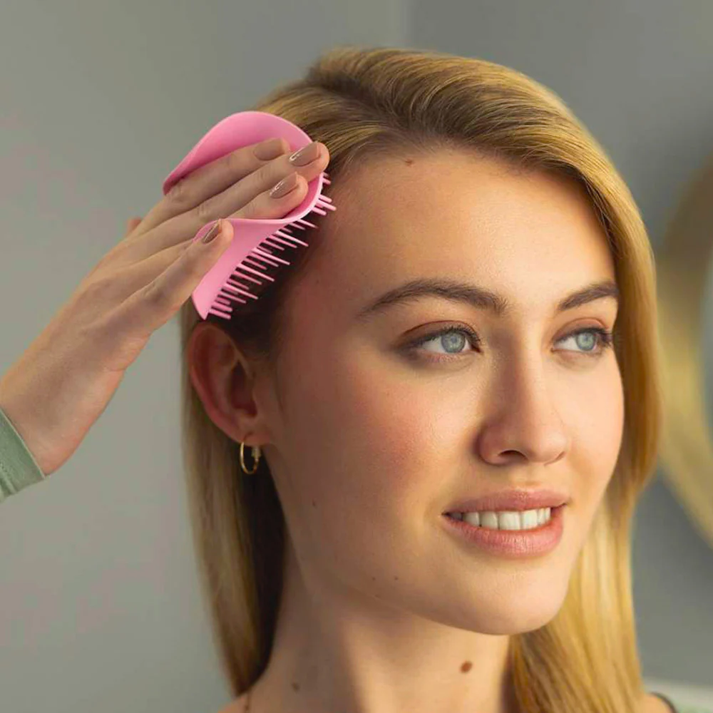 Tangle Teezer Scalp Brush Pink - spazzola esfoliante e massaggiante - Image 3
