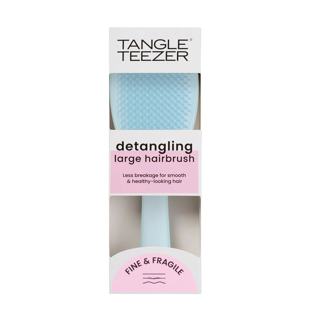 Tangle Teezer The Large Ultimate Detangler Fine & Fragile Seafoam Blue - spazzola per capelli fini e fragili - Image 3