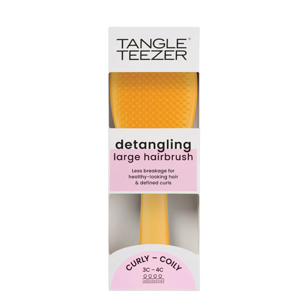 Tangle Teezer The Large Ultimate Detangler Naturally Curly Daffodil Yellow - spazzola capelli ricci - Image 3