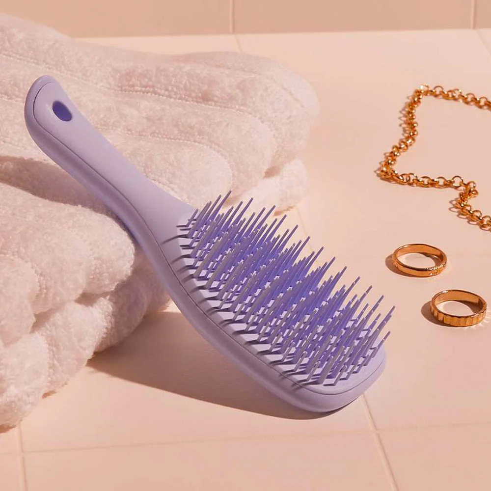 Tangle Teezer The Wet Detangler Mini Digital Lavander - spazzola lavanda mini per capelli bagnati - Image 4