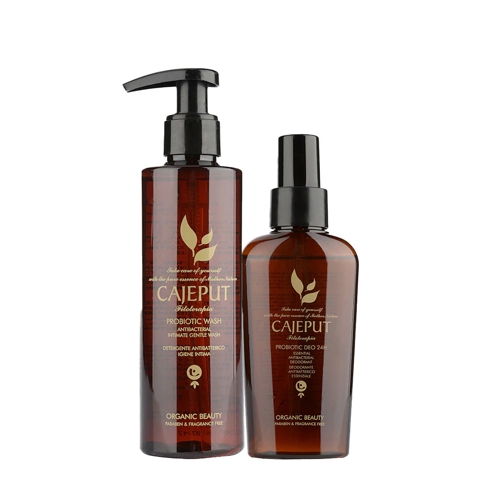 Tecna Cajeput Probiotic Wash 200ml Deo 24h 100ml + Zaino a Sacca - Image 2