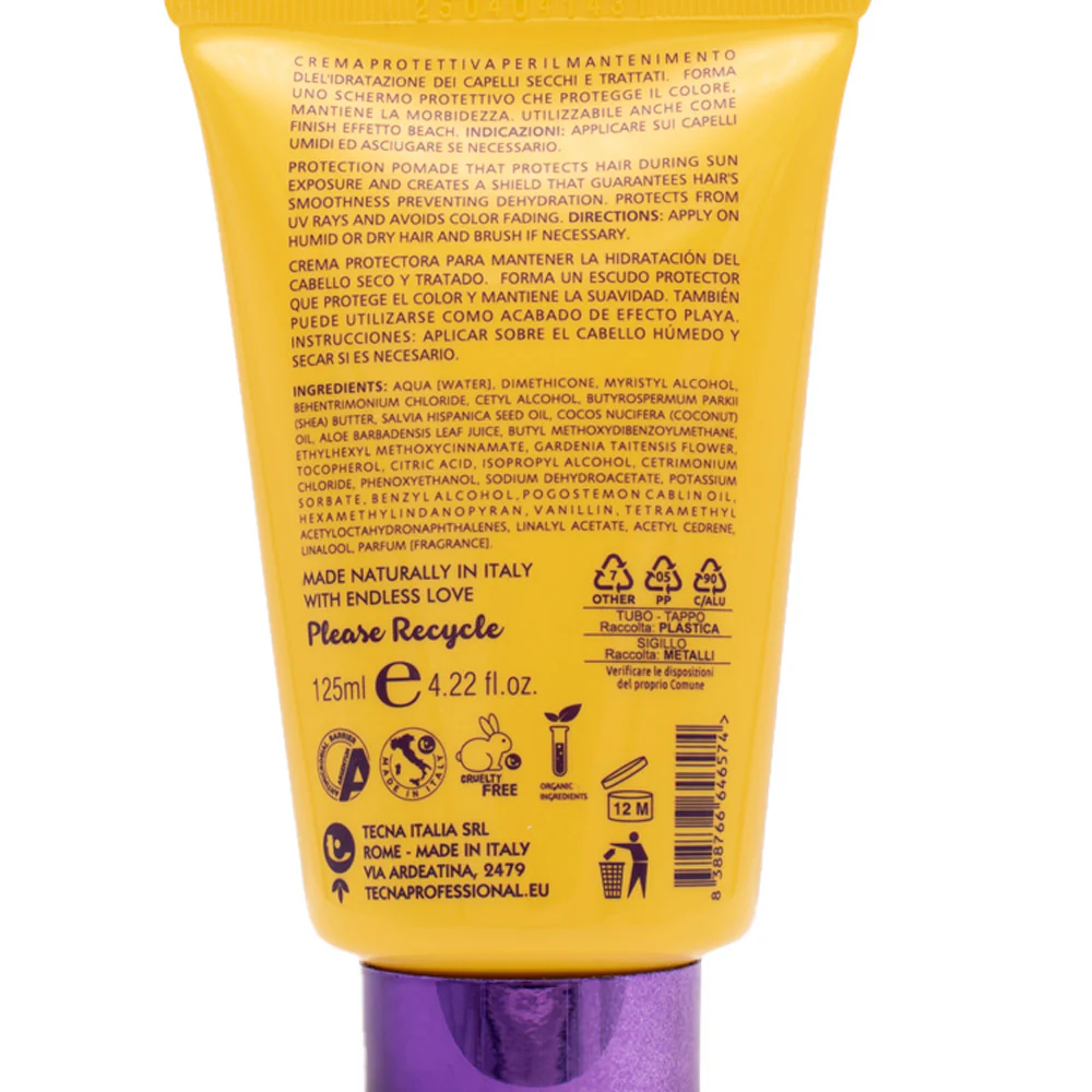 Tecna Monoi Sun Protective Cream 125ml - crema protettiva rigenerante - Image 2