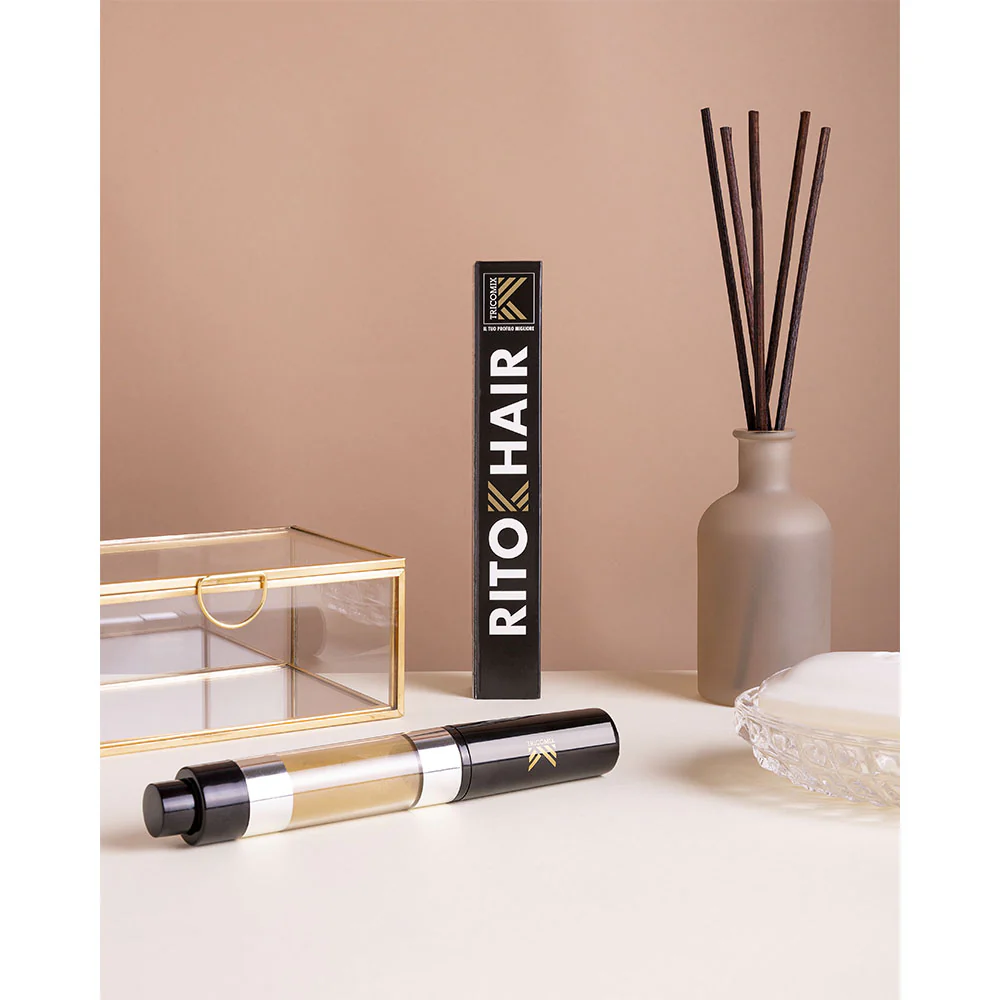 Tricomix Ritok Hair Light Brown 4gr - polvere coprente per ricrescita castano chiaro - Image 2