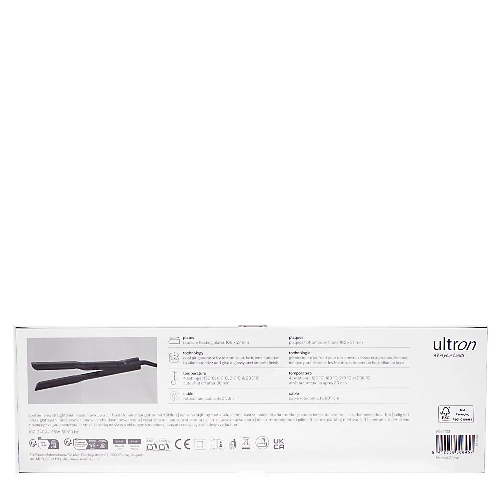 Ultron Cool Air Flat Iron Varuna - piastra - Image 11