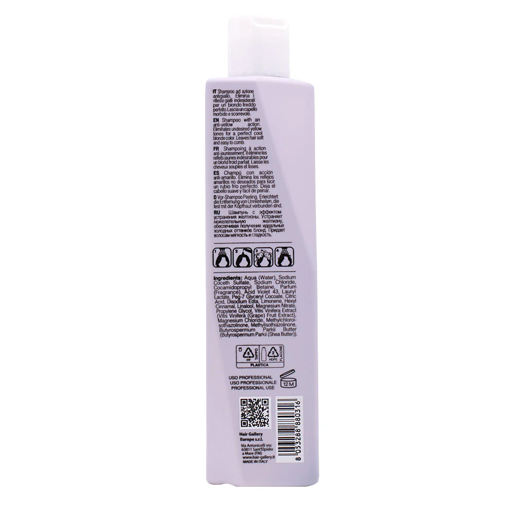 VIAHERMADA Anti-Yellow Shampoo 250ml - shampoo antigiallo - Image 6