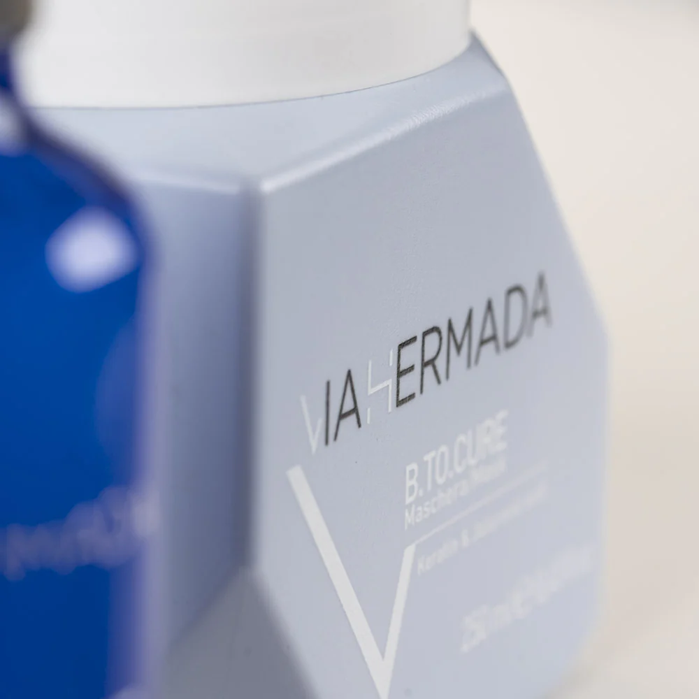VIAHERMADA B.to.cure Shampoo 250ml Mask 250ml Leave in 250ml Lotion 50ml+ Cerchietto Bombato in Regalo - Image 4
