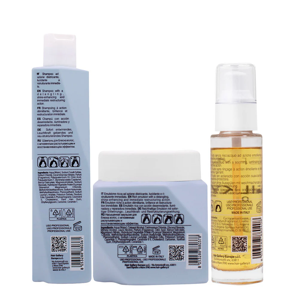 VIAHERMADA B.to.cure Shampoo 250ml Mask 250ml Silky Oil 50ml - Image 8