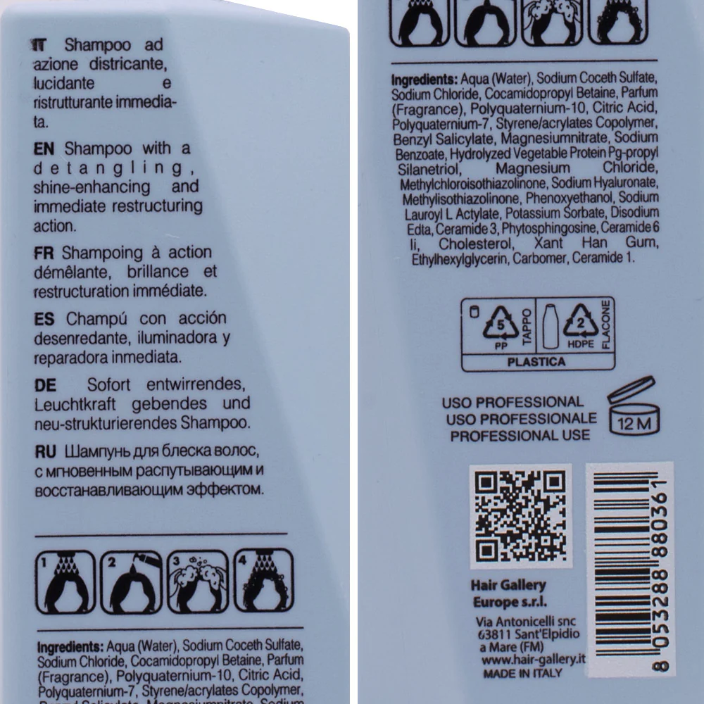 VIAHERMADA B.to.cure  Shampoo 250ml - shampoo ristrutturante - Image 6