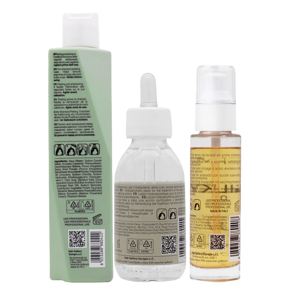 VIAHERMADA Purifyng Shampoo 250ml Lotion 125ml Silky Oil 50ml - Image 5