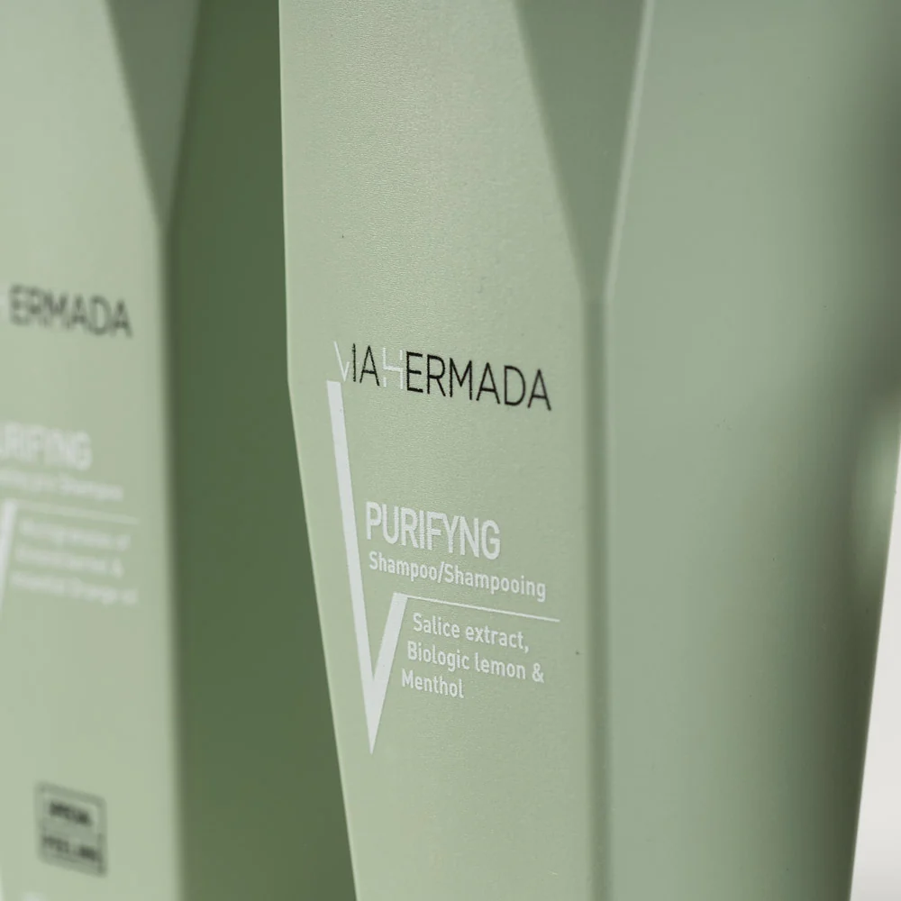 VIAHERMADA Purifyng Shampoo 250ml - shampoo purificante cute grassa - Image 4