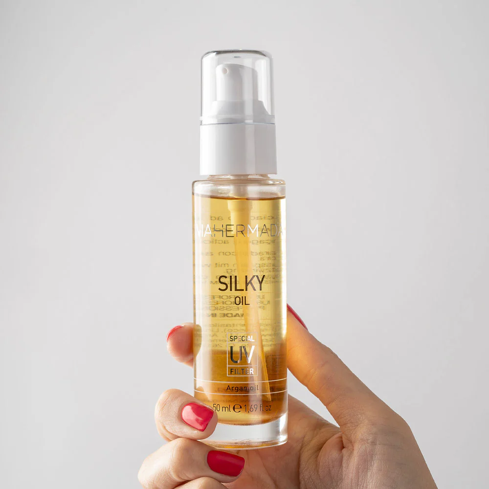 VIAHERMADA Silky Oil 50ml - fluido anticrespo con olio d'argan - Image 3