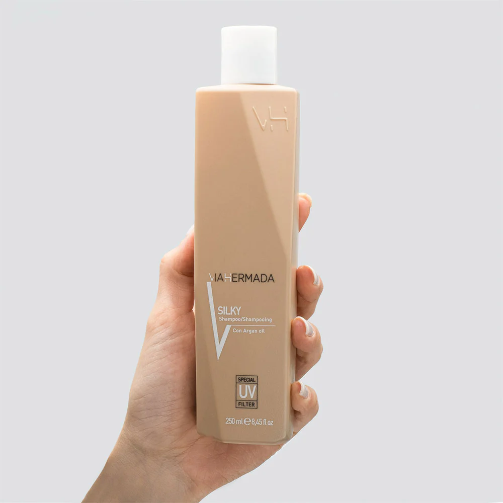 VIAHERMADA Silky Shampoo 250ml Mask 250ml Silky Oil 50ml - Image 2