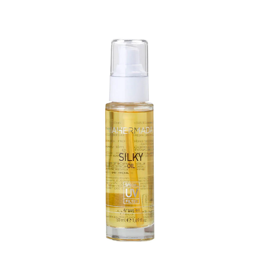VIAHERMADA Silky Shampoo 250ml Silky Oil 50ml + Cerchietto Bombato in Regalo - Image 3