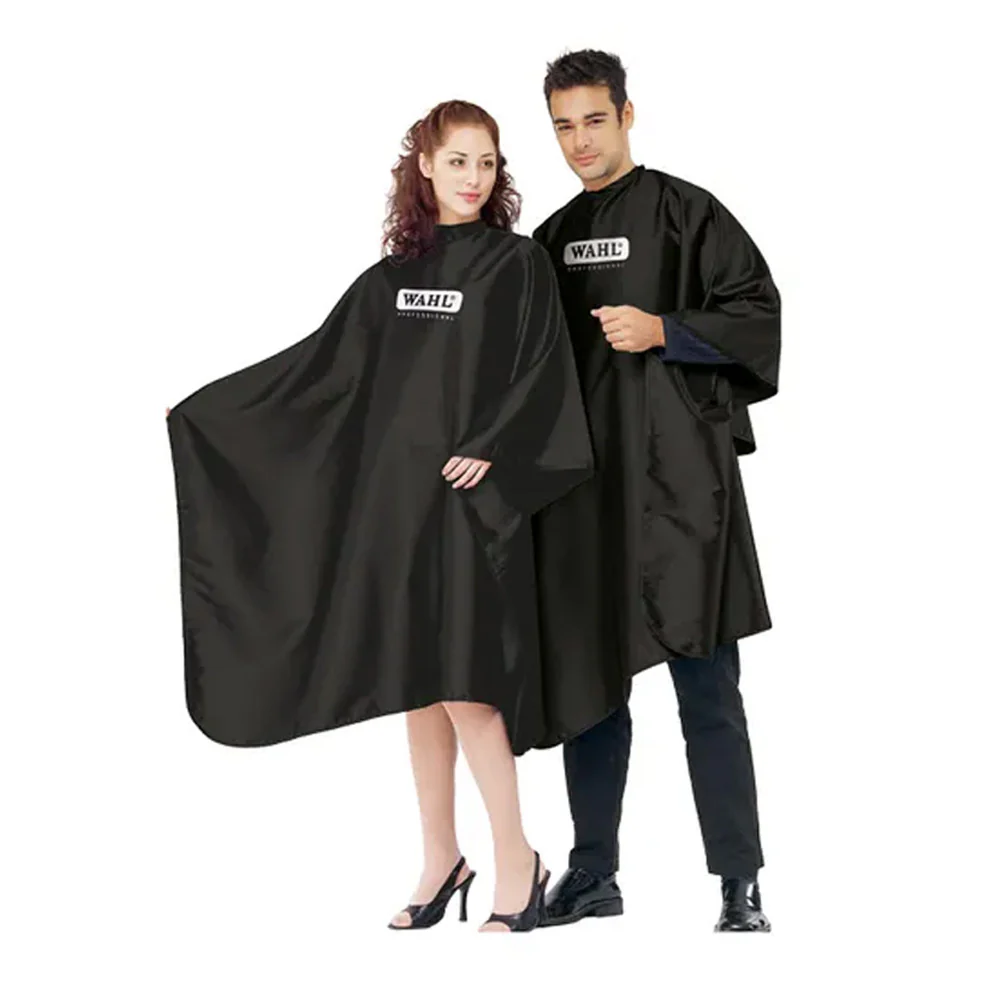 Wahl Hairdressing Cape Black 150x130cm - mantella - Image 2